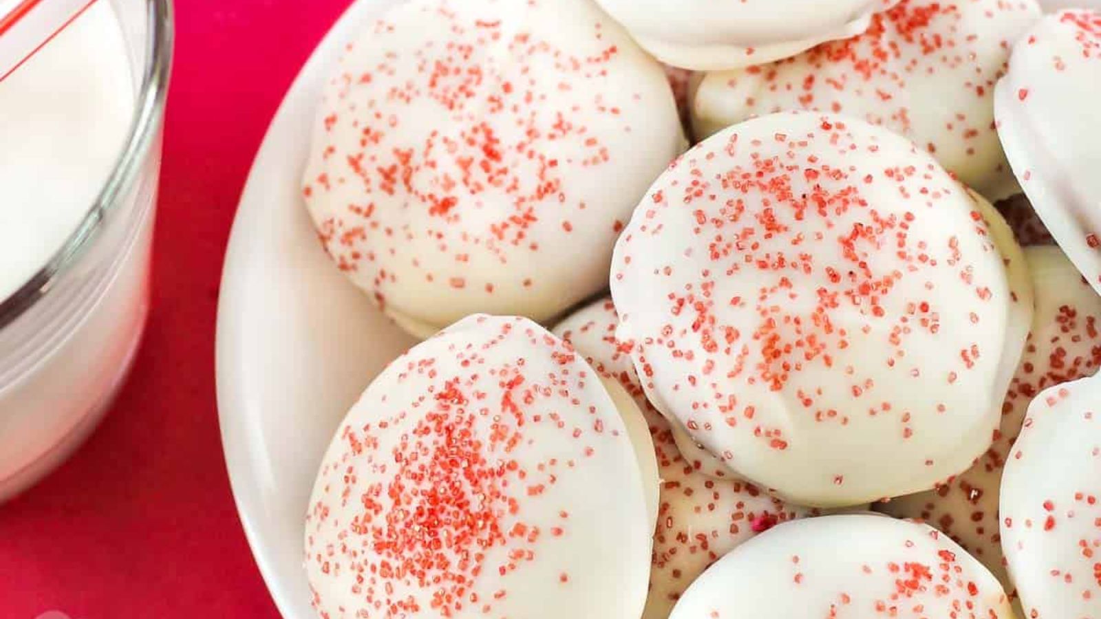 Cookies on a plate.