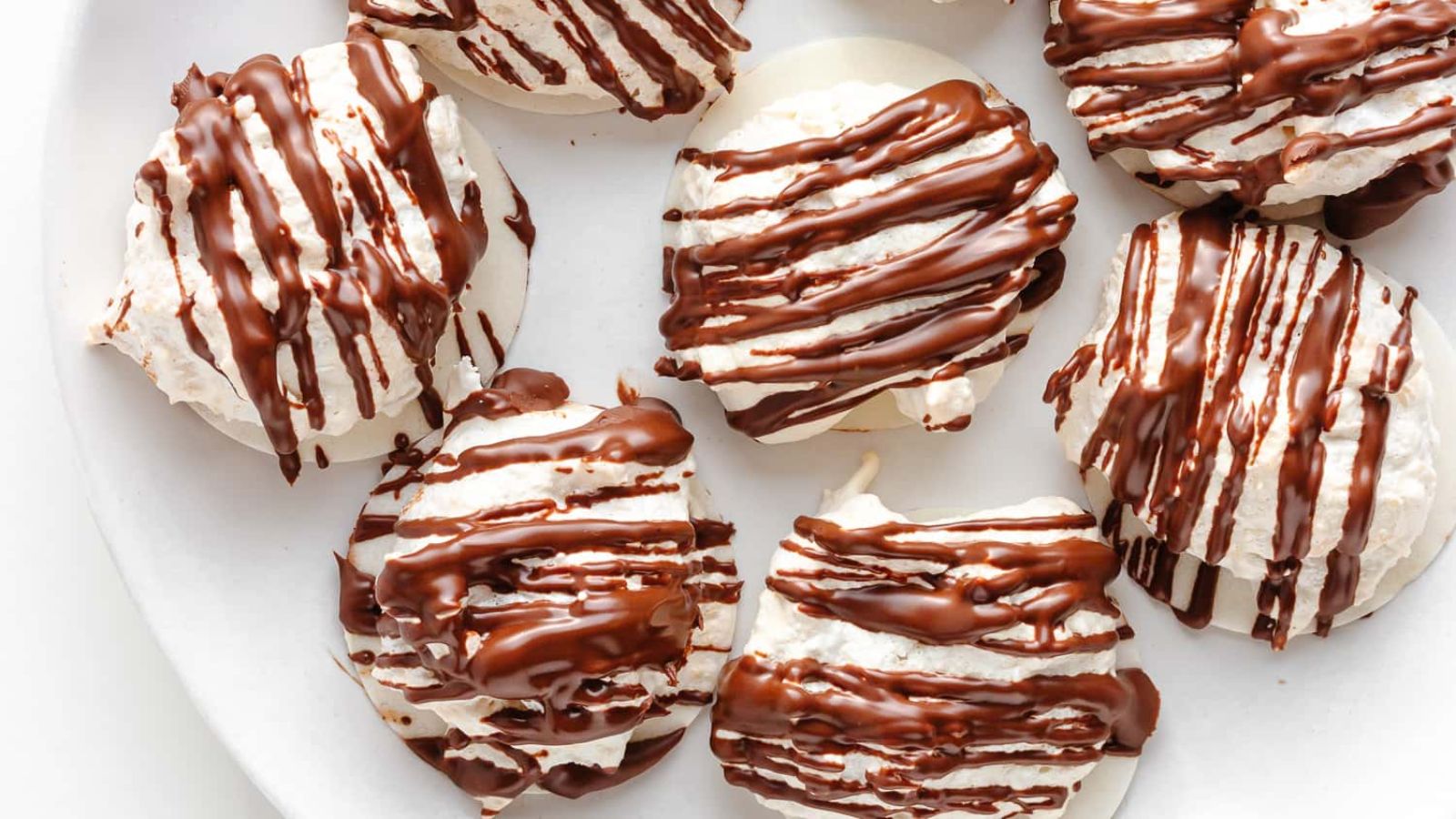 Coconut macaroons on a plate.