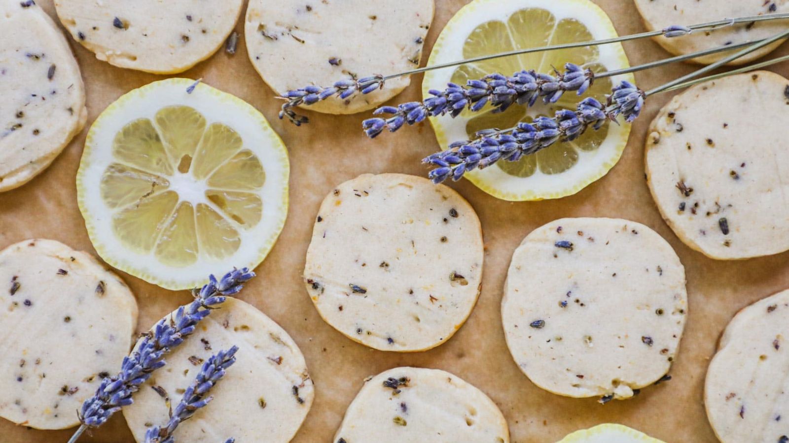 Lemon shortbread cookies.
