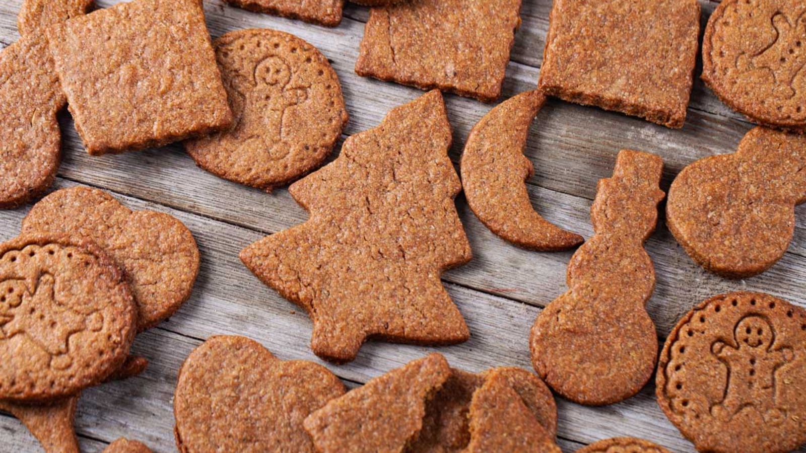 Cookies on multiple shapes.