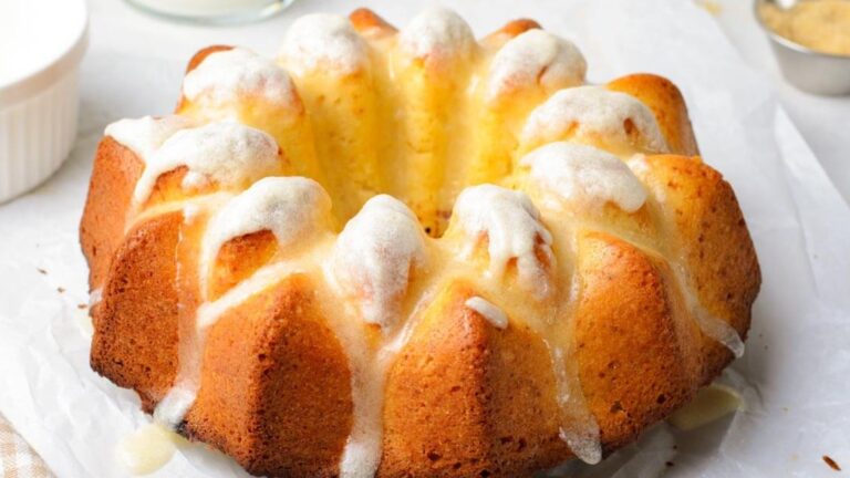 A whole butter bundt cake.