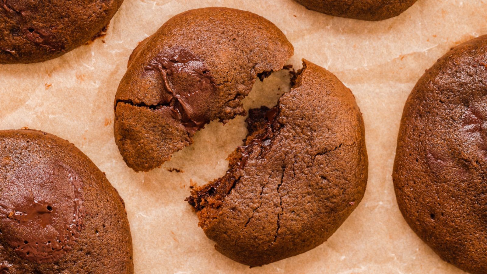 Chocolate brownie cookies.