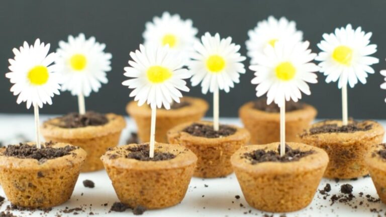 Flower pot cookies.
