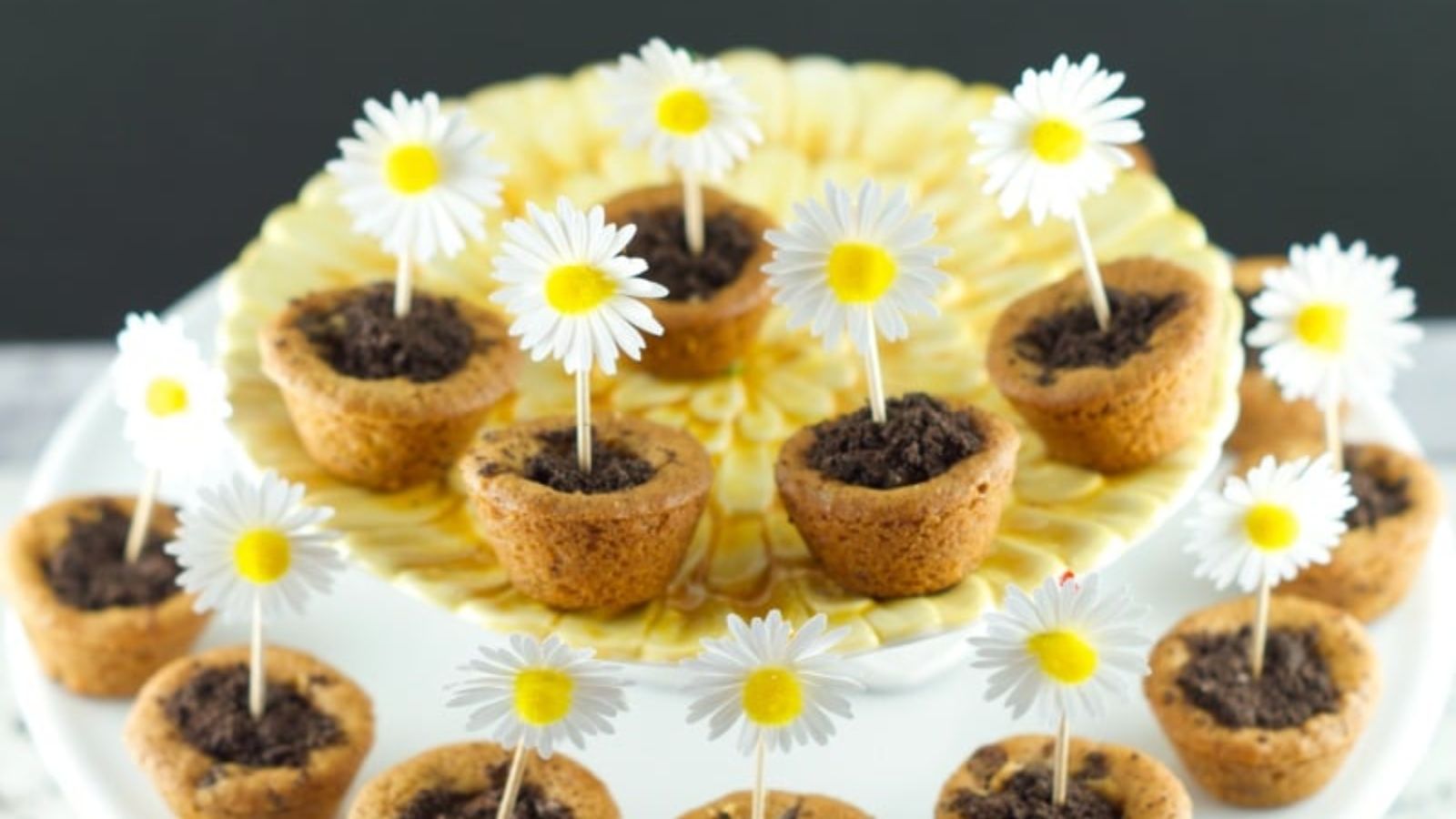 Flower pot cookies.