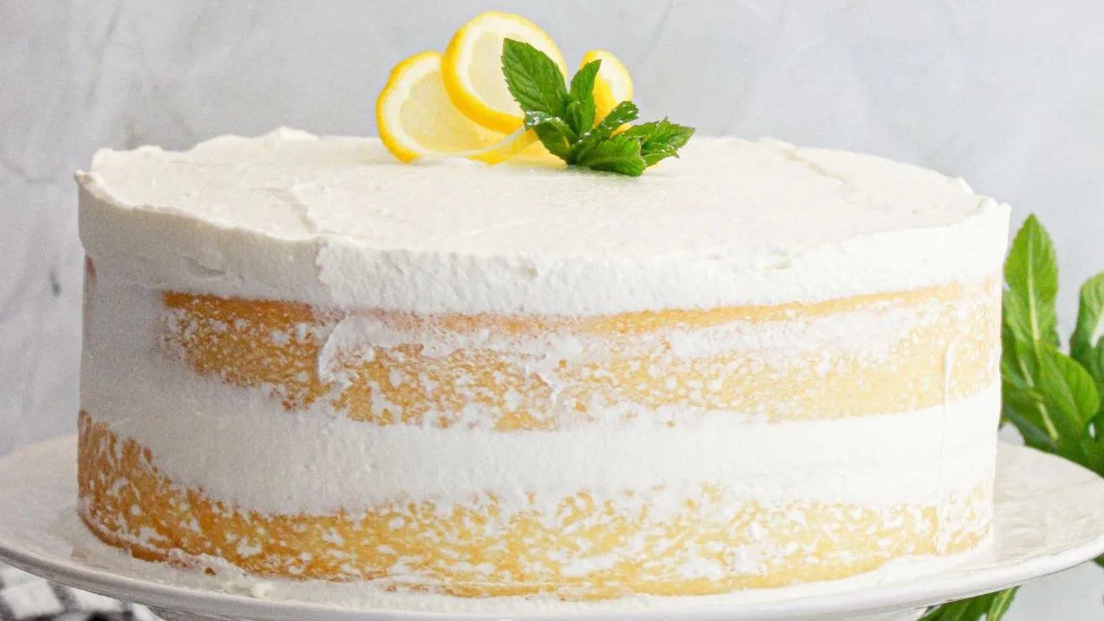 A whole lemon cake.