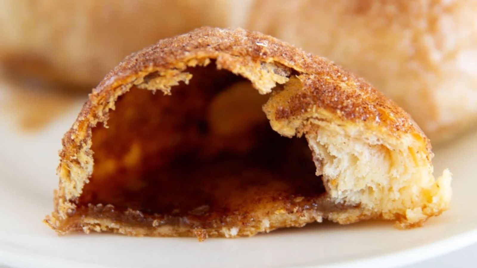 Close up shot of resurrection rolls.