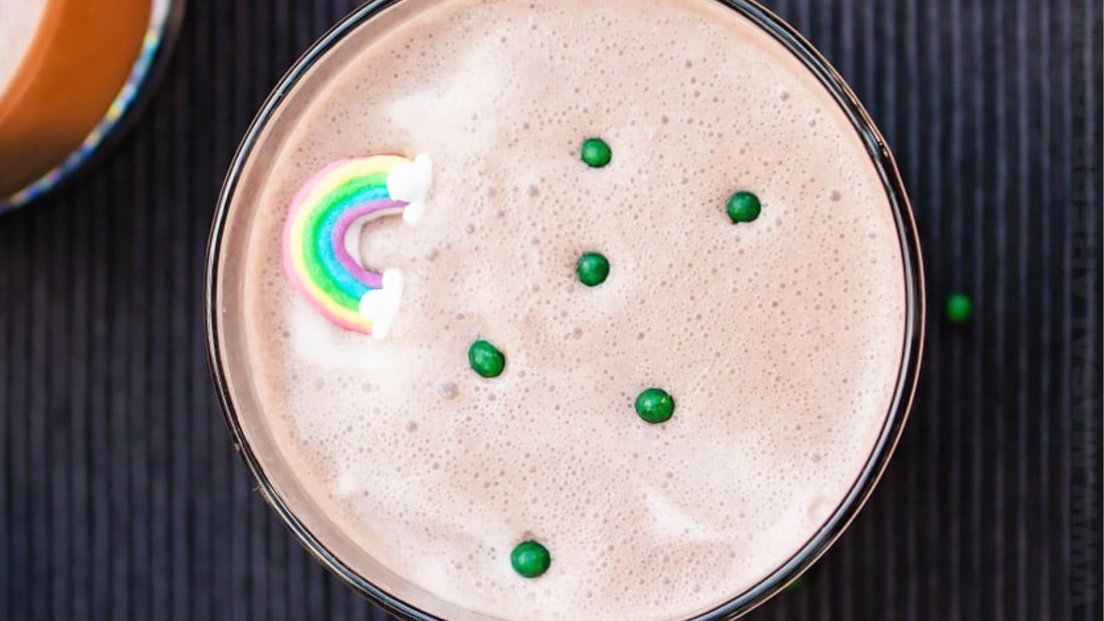 Bailey's Irish cream cokctail.