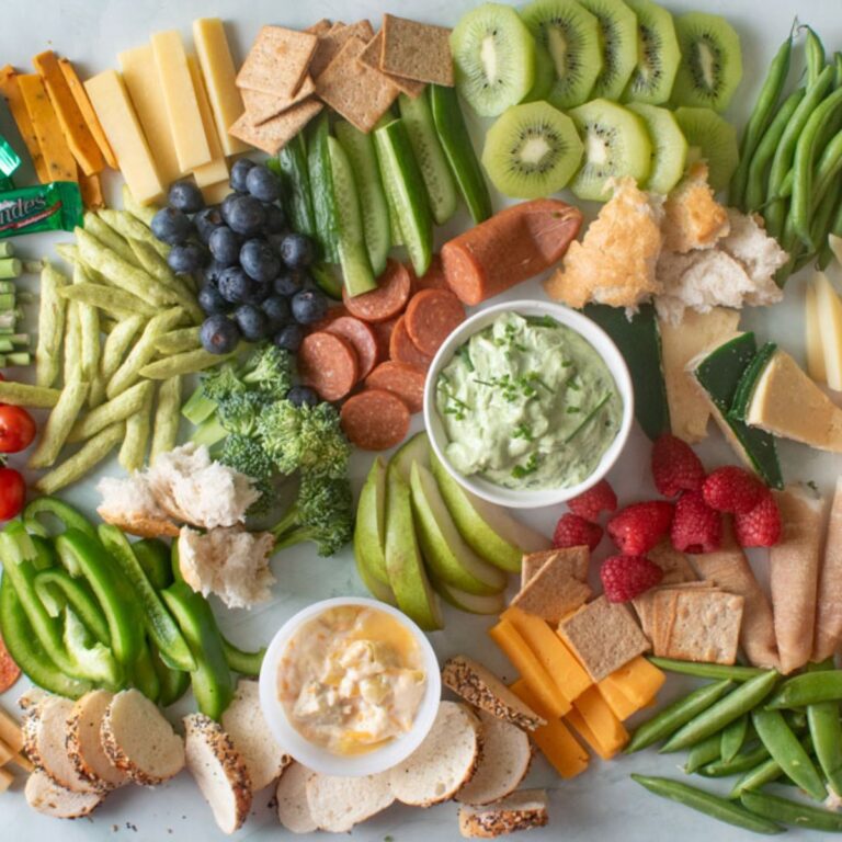 Mostly green board for St. Patrick's day.