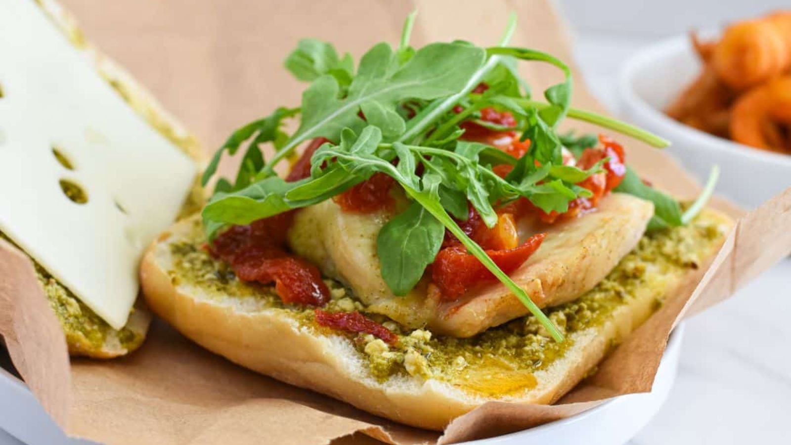 Chicken sandwich.