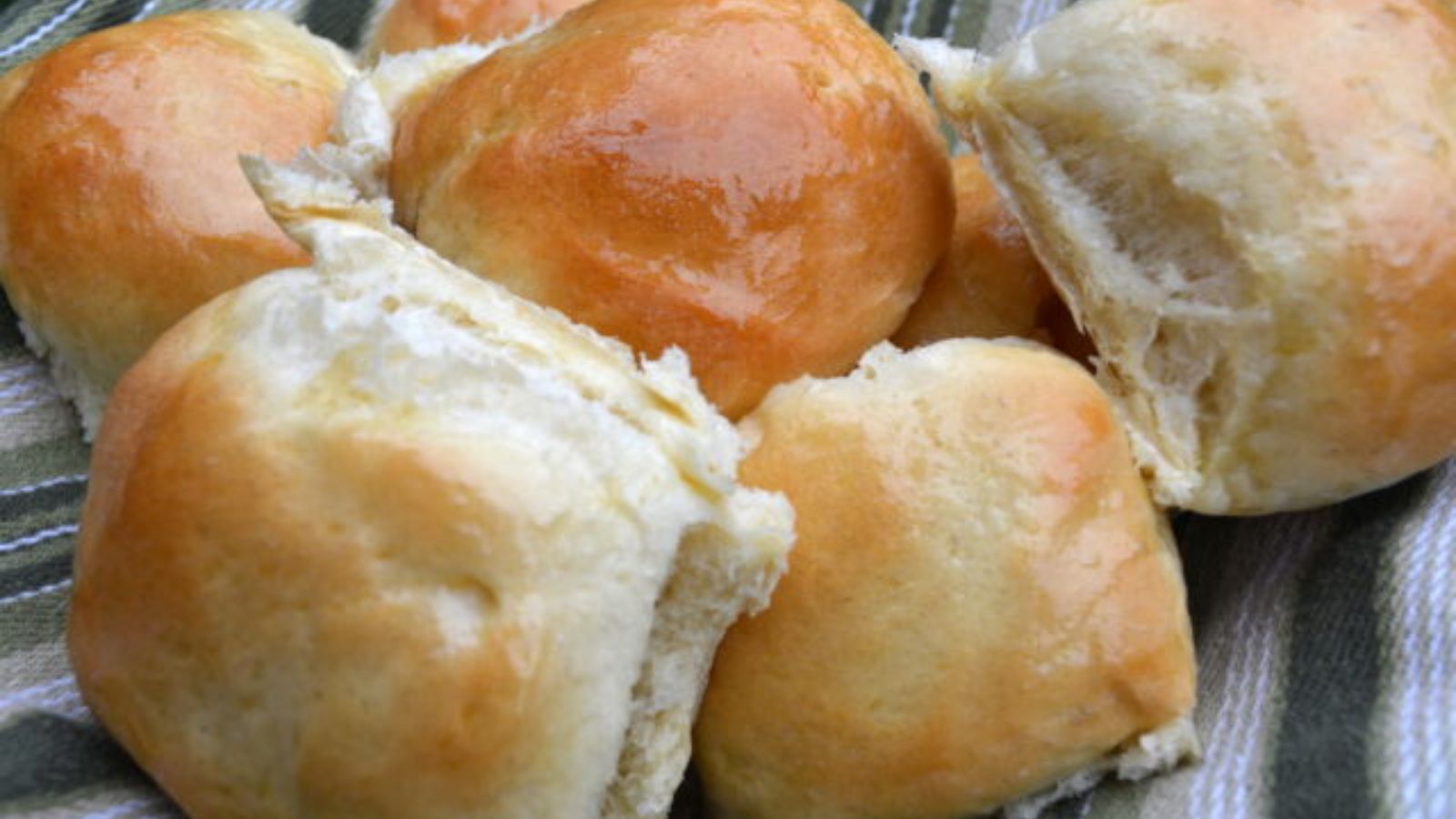 Buttery breads shot.