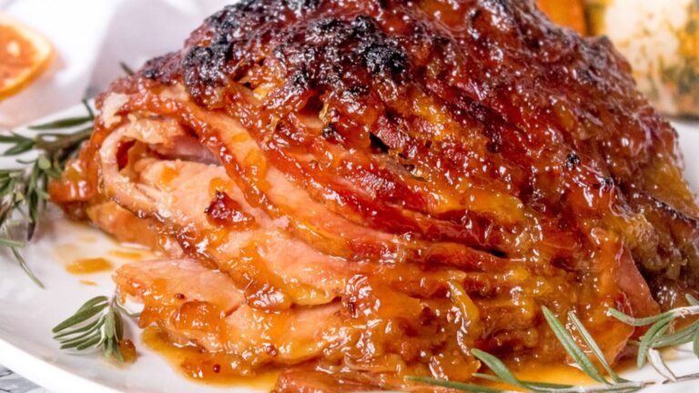 Ham braised in beer.
