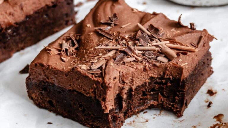 Brownie with a bite.